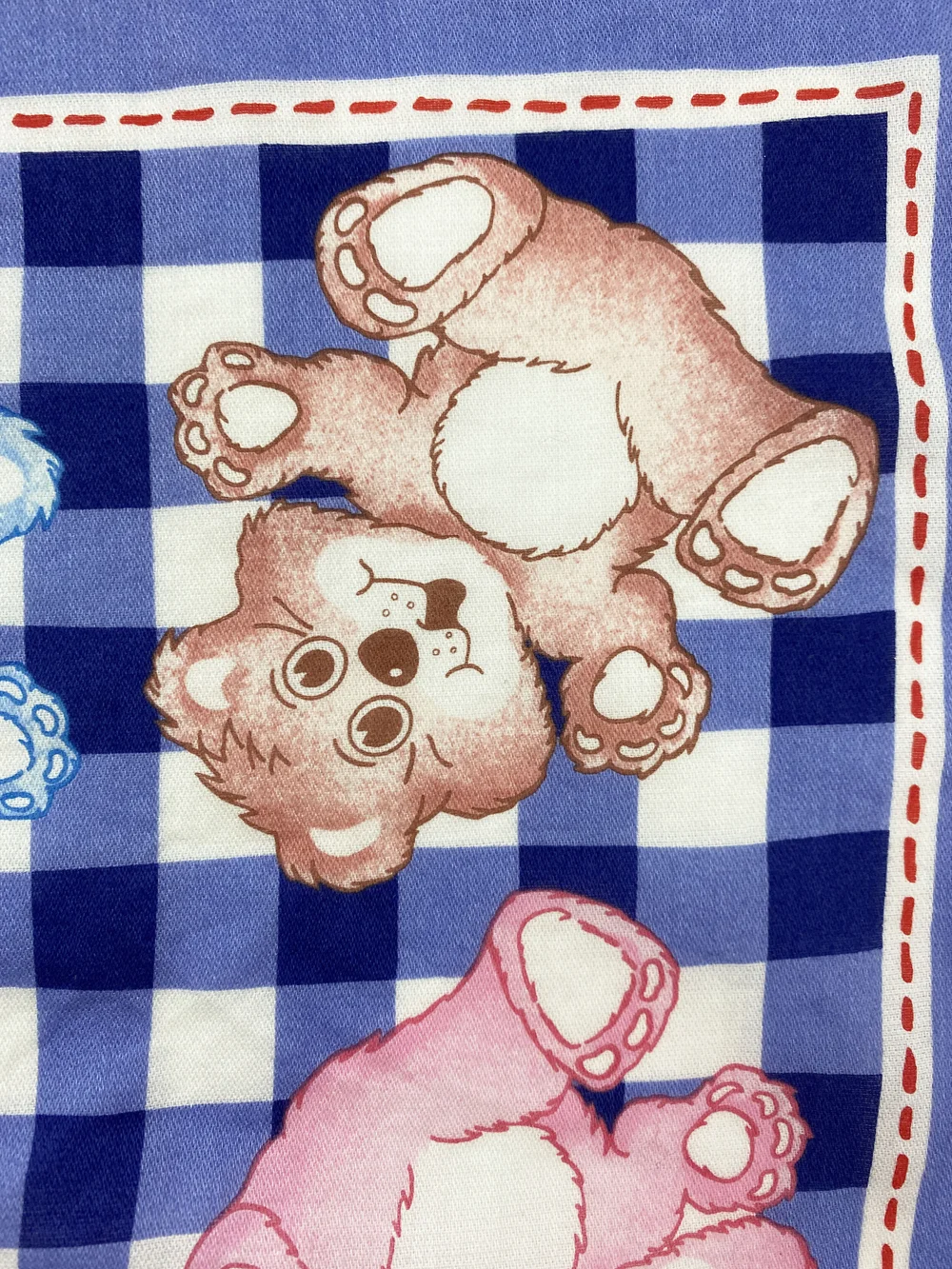 Vivienne Westwood teddy bear print scarf — JAMES VELORIA
